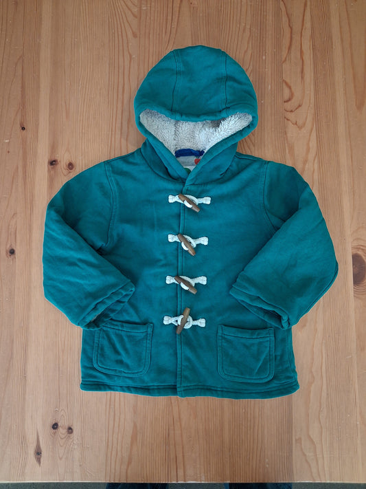 Green Duffle Style Coat - Boys 3-4 years - BabyBoden