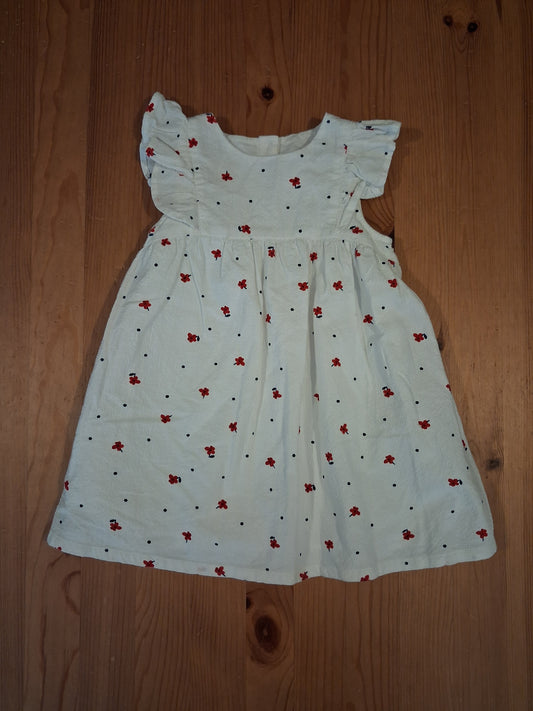 Lined Floral Dress - Girls 12-18 months - M&S