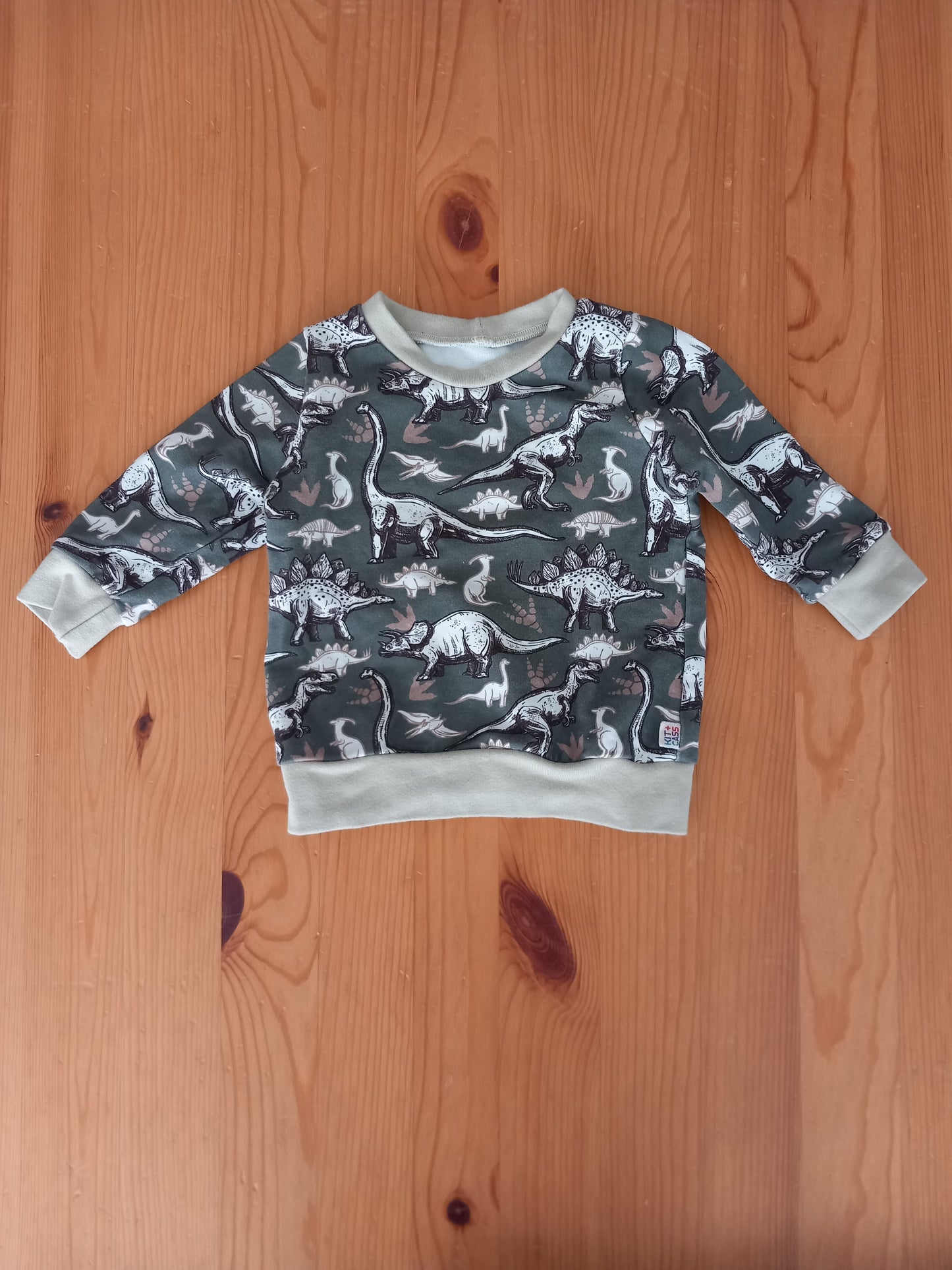 Handmade Dinosaur Sweatshirt & Joggers Set - Boys 3-6 months - Kit & Cass