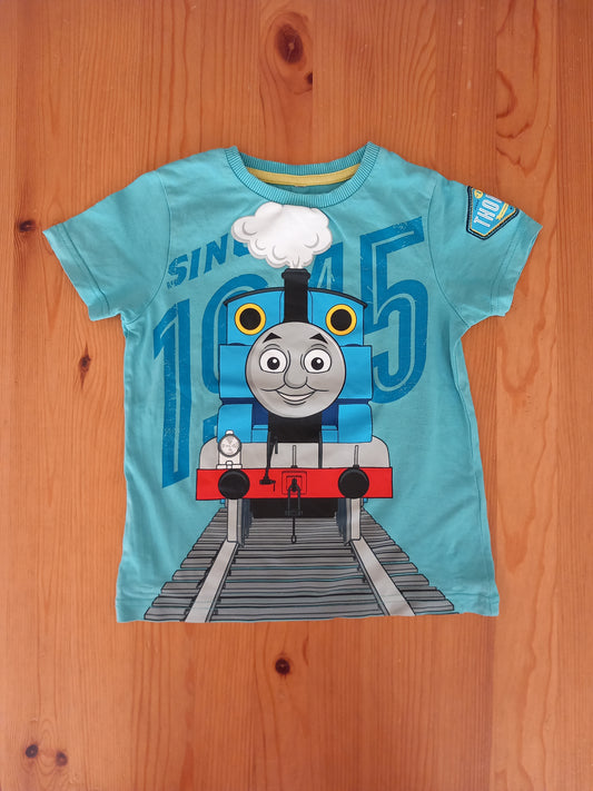 Light Blue Thomas The Tank Engine T-Shirt - Boys 2-3 years - M&S