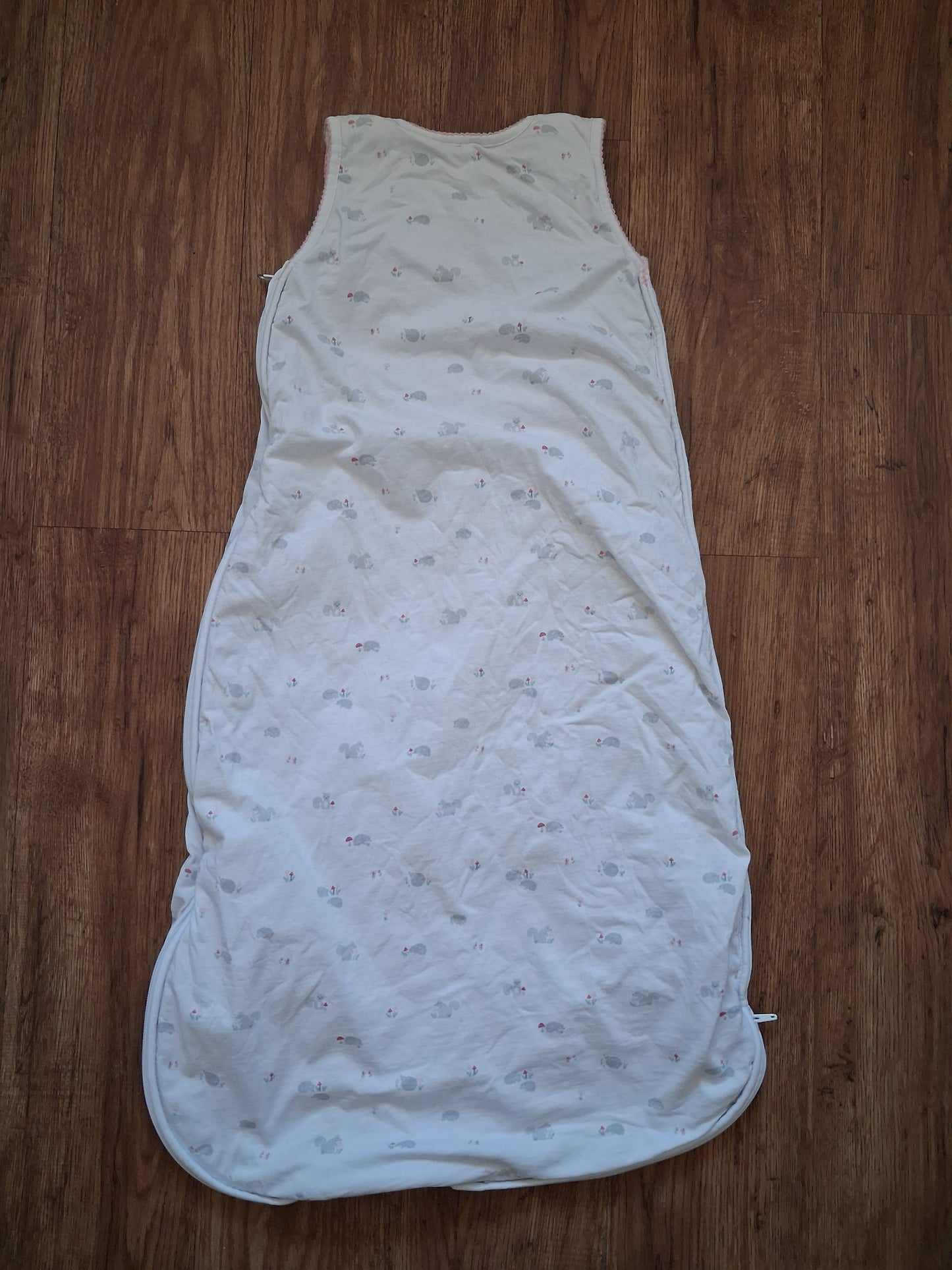 Squirrels & Hedgehogs 1.0 Tog Sleep Bag - Girls 6-18 months - The Little White Company