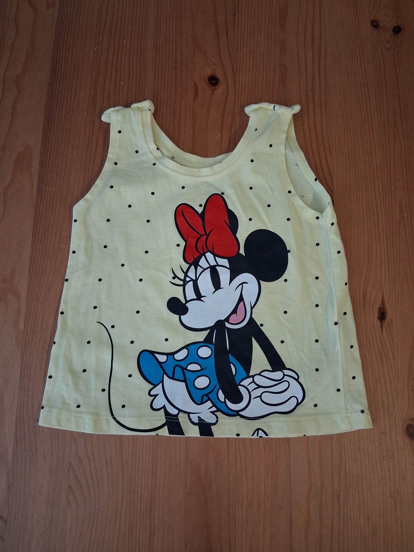 Disney Mickey & Friends Mix And Match Vest Tops And Cycling Shorts - Girls 3-4 years - Disney At Primark