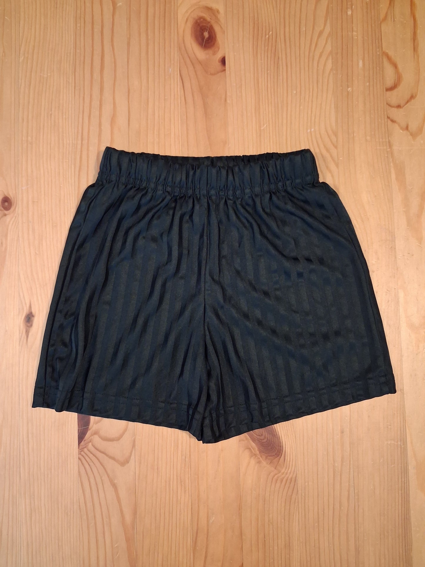 Black School PE Shorts With Adjustable Drawstring Elasticated Waistband - Unisex 4 years - Matalan