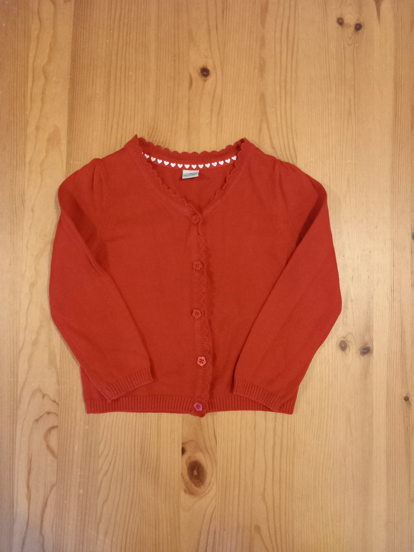 Red School Cardigan - Girls 4 years - TU School