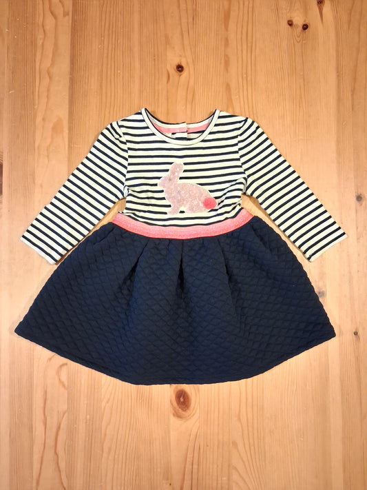 Sequined Rabbit Occasionwear Dress - Girls 6-12 months - Monsoon