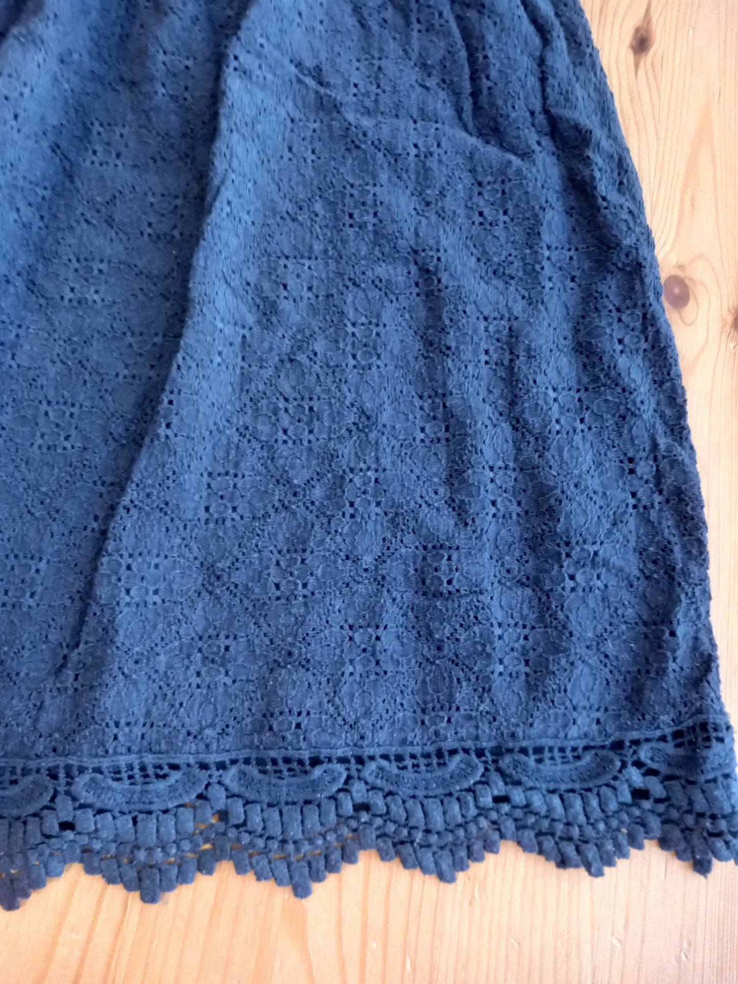 Navy Patterned Dress - Girls 8-10 years - H&M