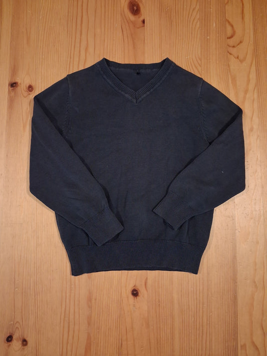 Navy V-Neck Jumper - Boys 4-5 years - George