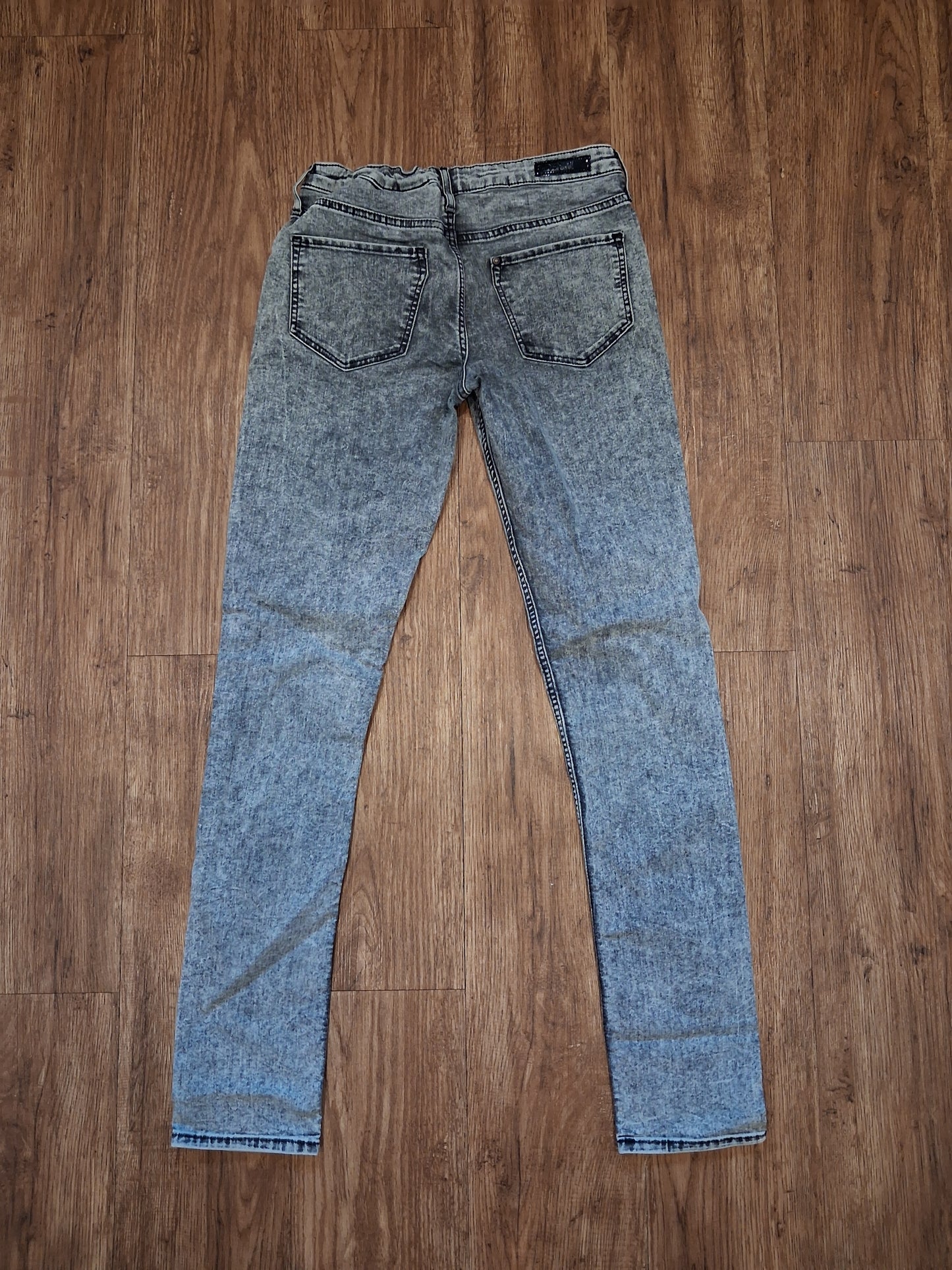 Distressed Look Jeans With Adjustable Waistband - Girls 11-12 years - H&M