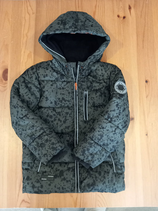 Splash Print Padded Coat - Boys 6-7 years - F&F
