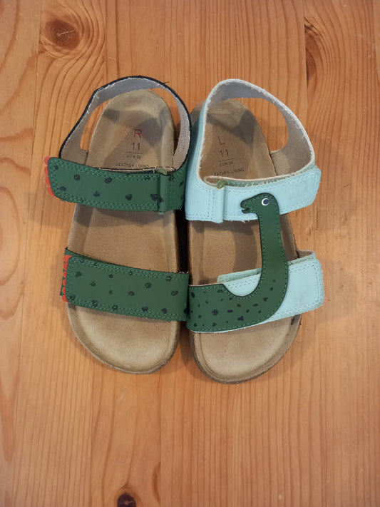 Dinosaur Sandals - Boys Size 11 - M&S