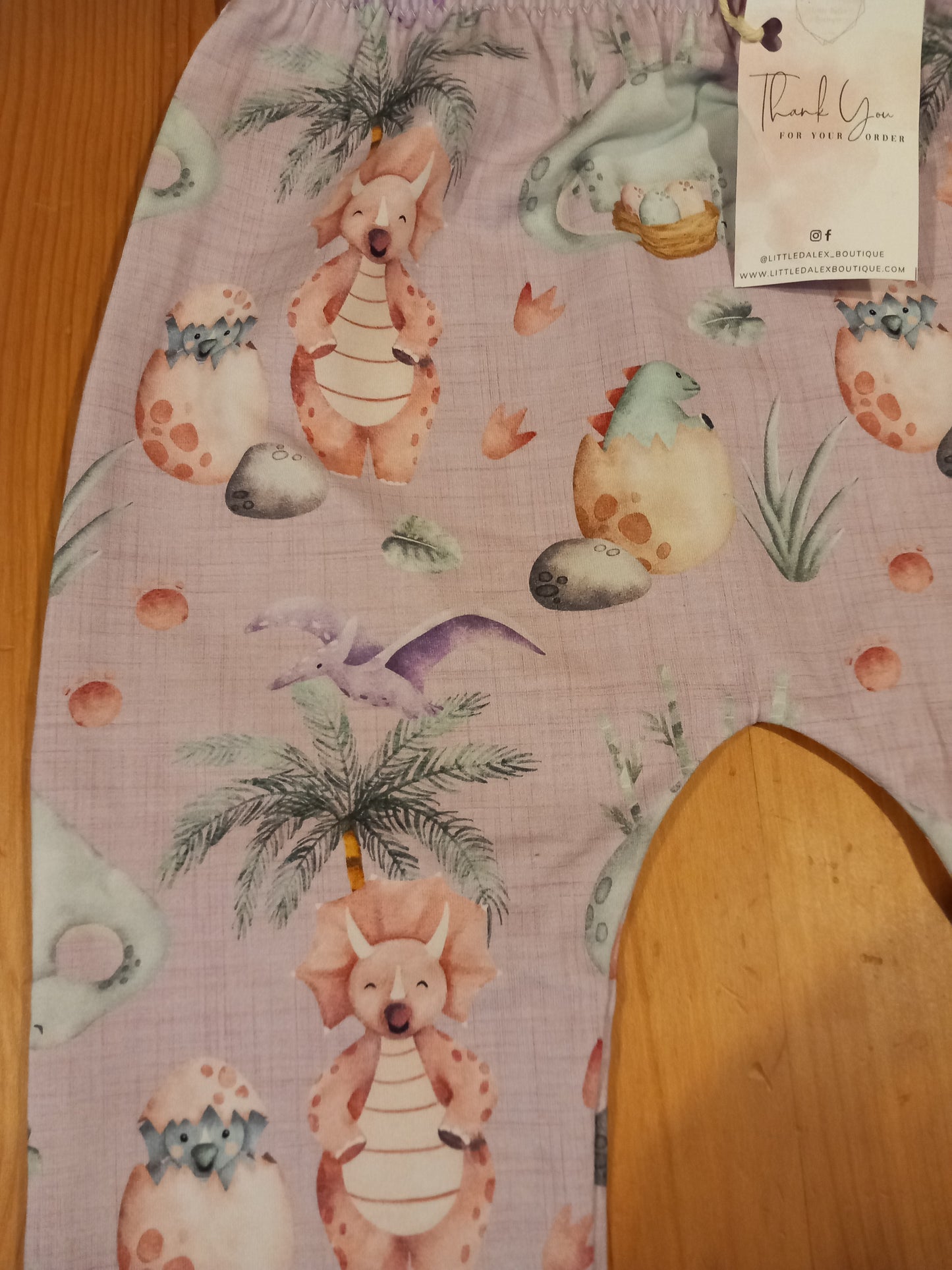 Handmade Dinosaurs Leggings (BNWT) - Girls 5-6 years - Little Dalex Boutique