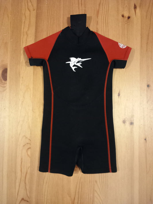 Shortie Wetsuit - Unisex 4-6 years - The Wetsuit Factory