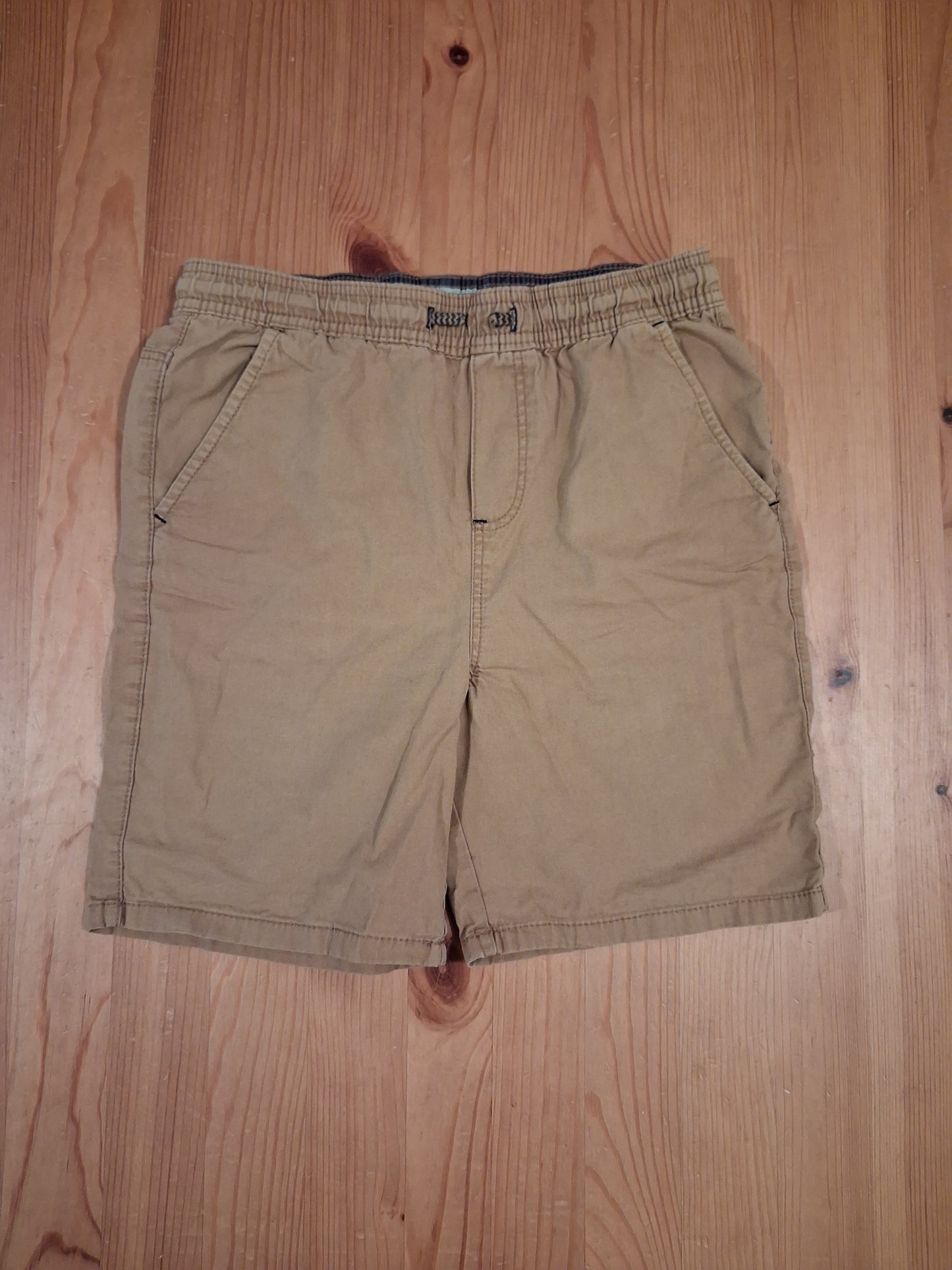 Beige Chino Shorts With Drawstring Elasticated Waistband - Boys 10-11 years - Denim Co