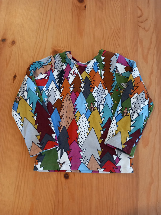Handmade Christmas Top - Unisex 18-24 months - Kit & Cass