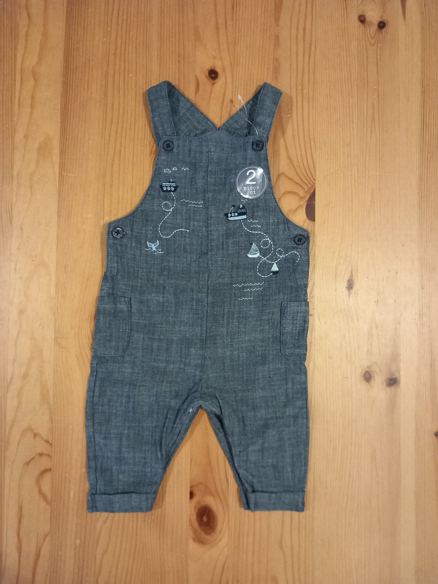 Boats Dungarees - Boys 3-6 months - Next