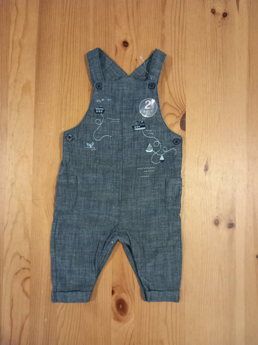 Boats Dungarees - Boys 3-6 months - Next