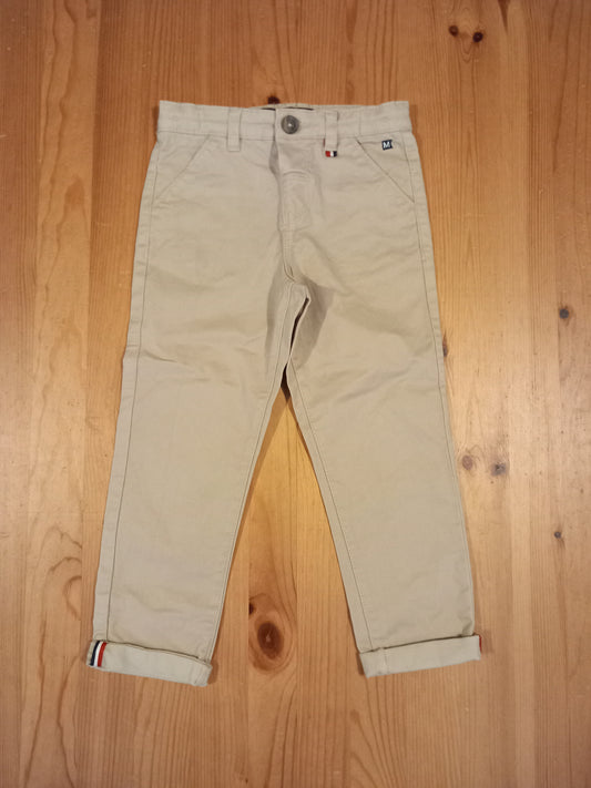 Beige Chino Trousers - Boys 3-4 years - Maine