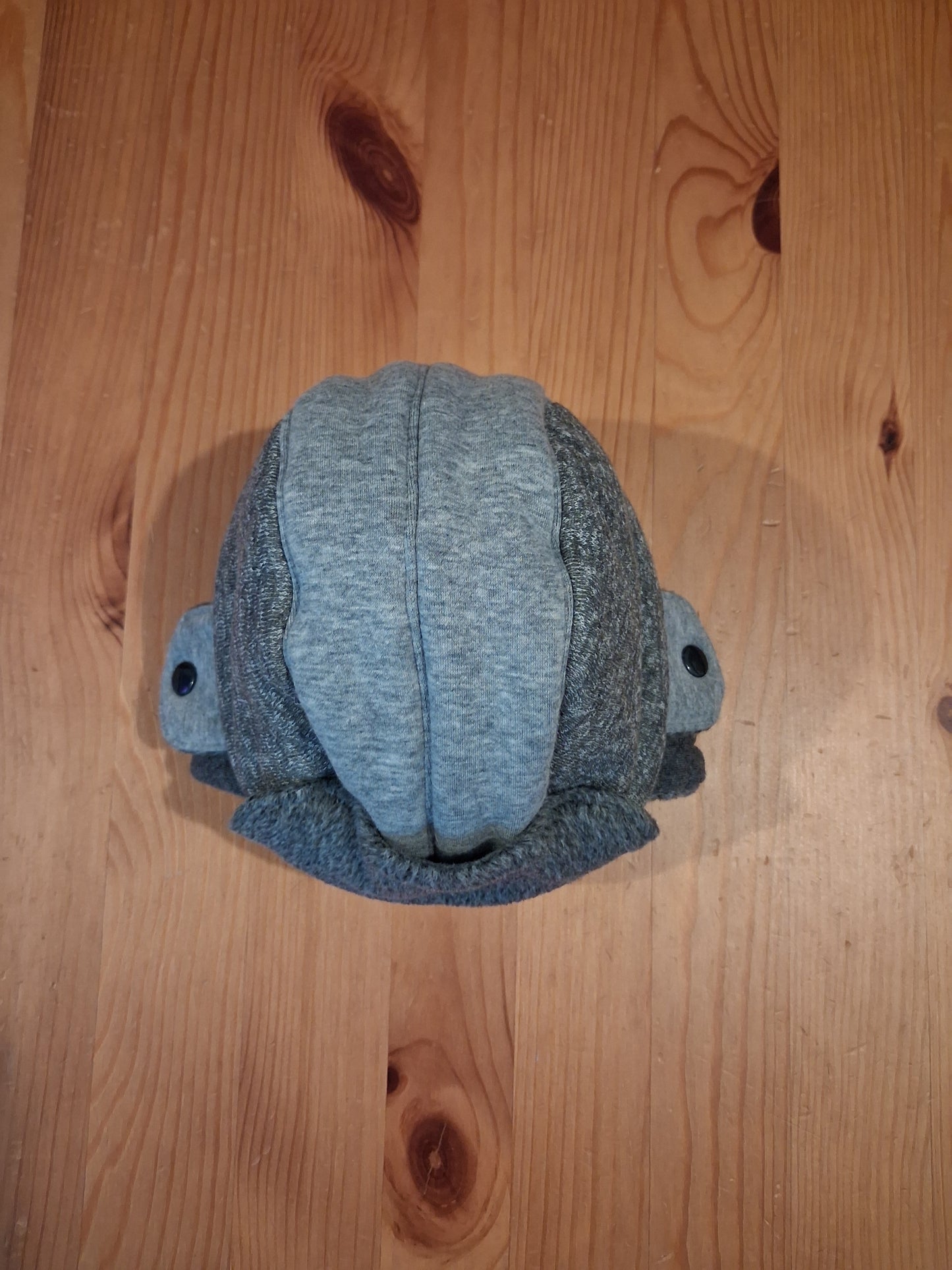 Grey Fleece Lined Hat With Chin Strap - Boys 3-9 months - Next