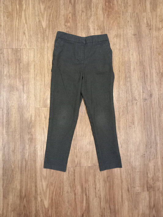 Grey School Trousers With Adjustable Waistband - Girls 6-7 years - George