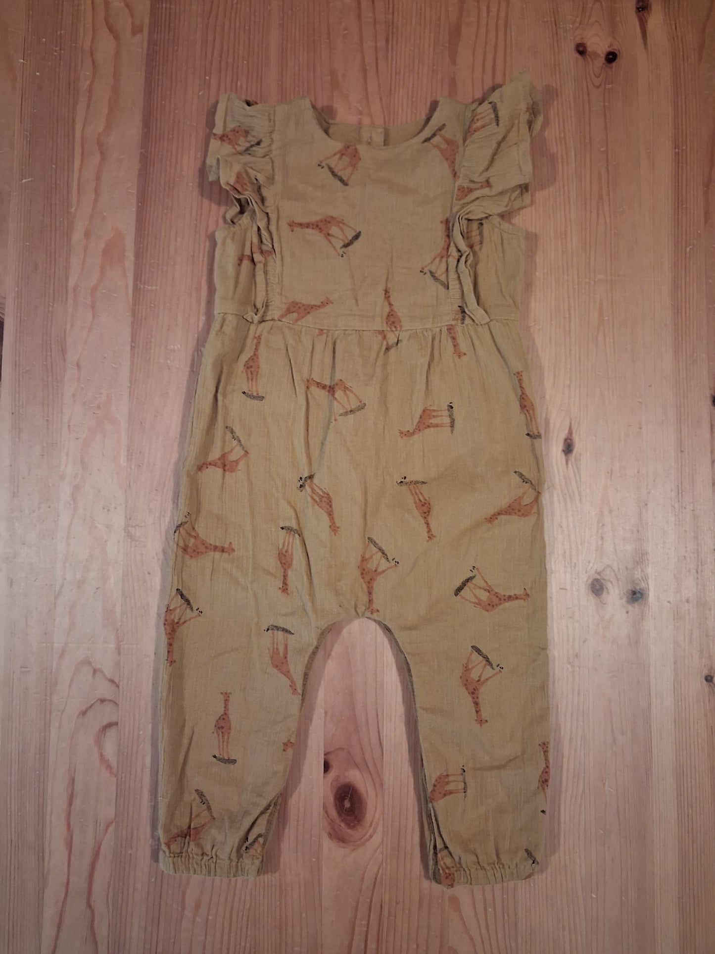 Giraffes Jumpsuit - Girls 12-18 months - TU