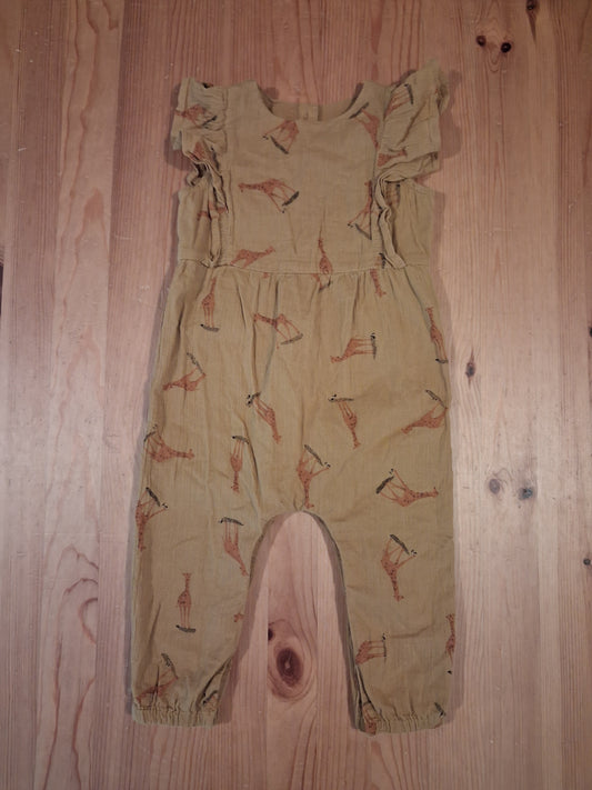 Giraffes Jumpsuit - Girls 12-18 months - TU
