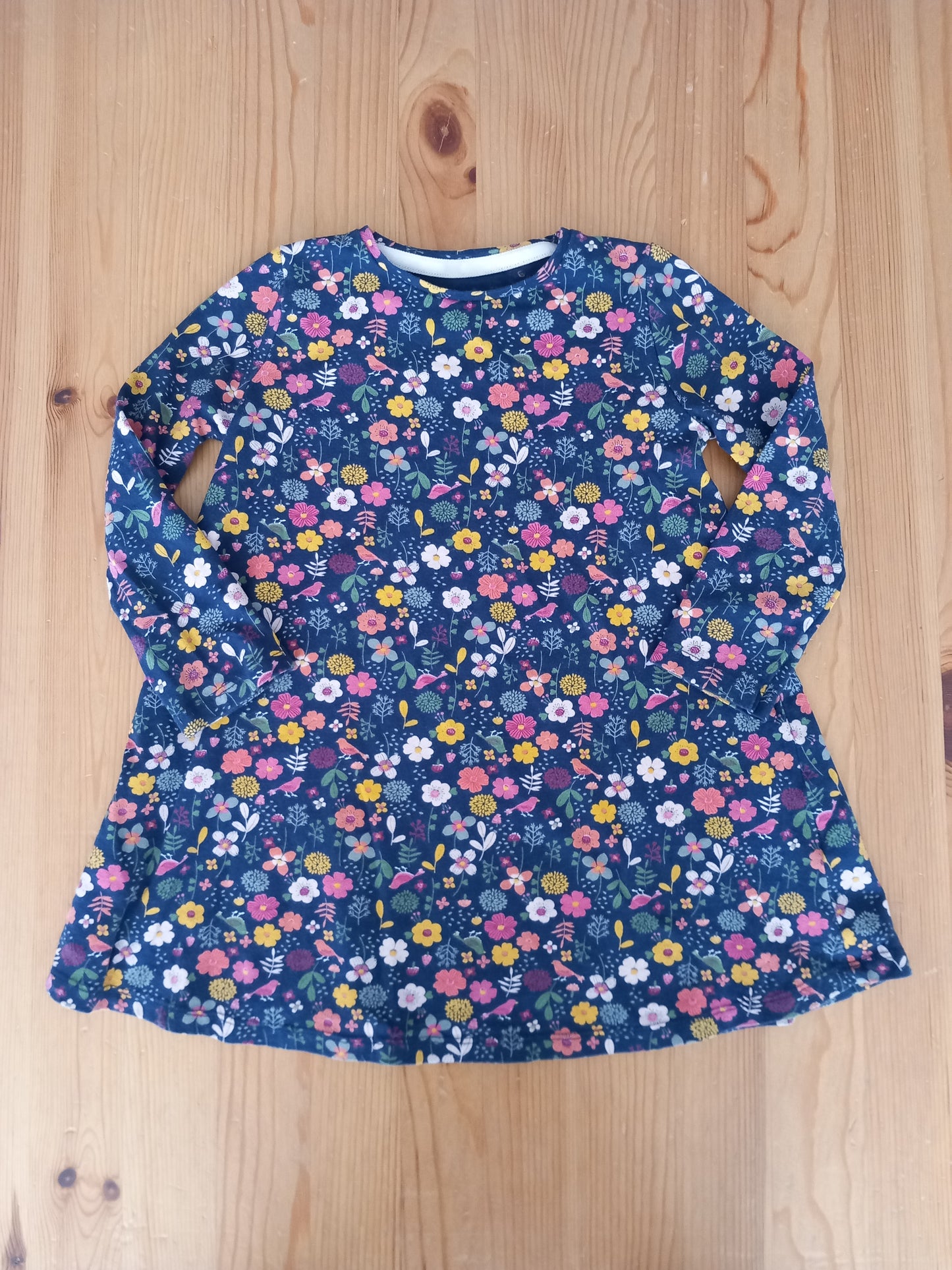 Long Sleeve Nature Dress - Girls 2-3 years - F&F