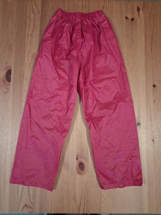 Pink Waterproof Trousers - Girls 5-6 years - Brand Unknown