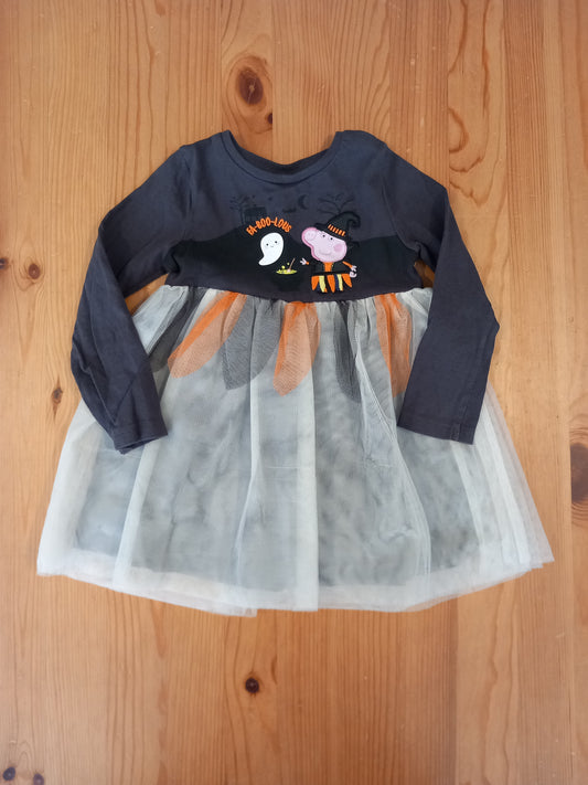 Peppa Pig Halloween Dress - Girls 12-18 months - F&F
