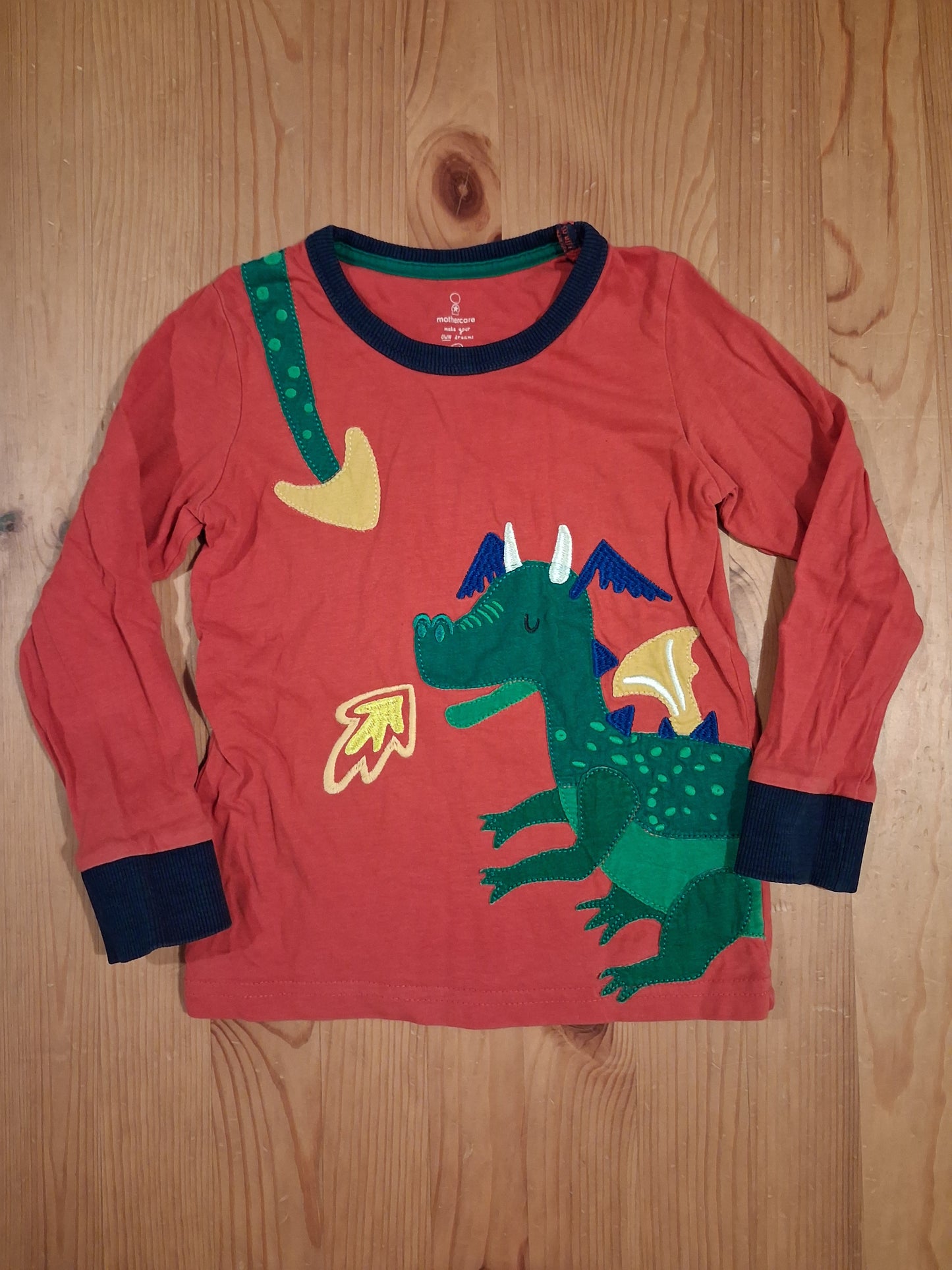Dragon & Striped Pyjamas - Boys 3-4 years - Mothercare