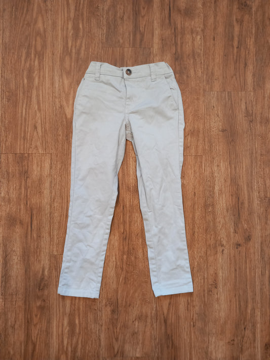 Cream Chino Style Trousers With Adjustable Waistband - Boys 6 years - Bluezoo