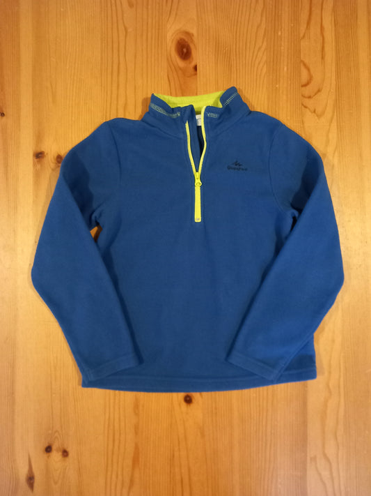 Blue Lightweight Fleece Jumper - Boys 6 years - Decathlon