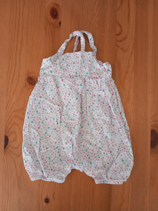 Flowers & Butterflies Romper - Girls 12-18 months - Mothercare