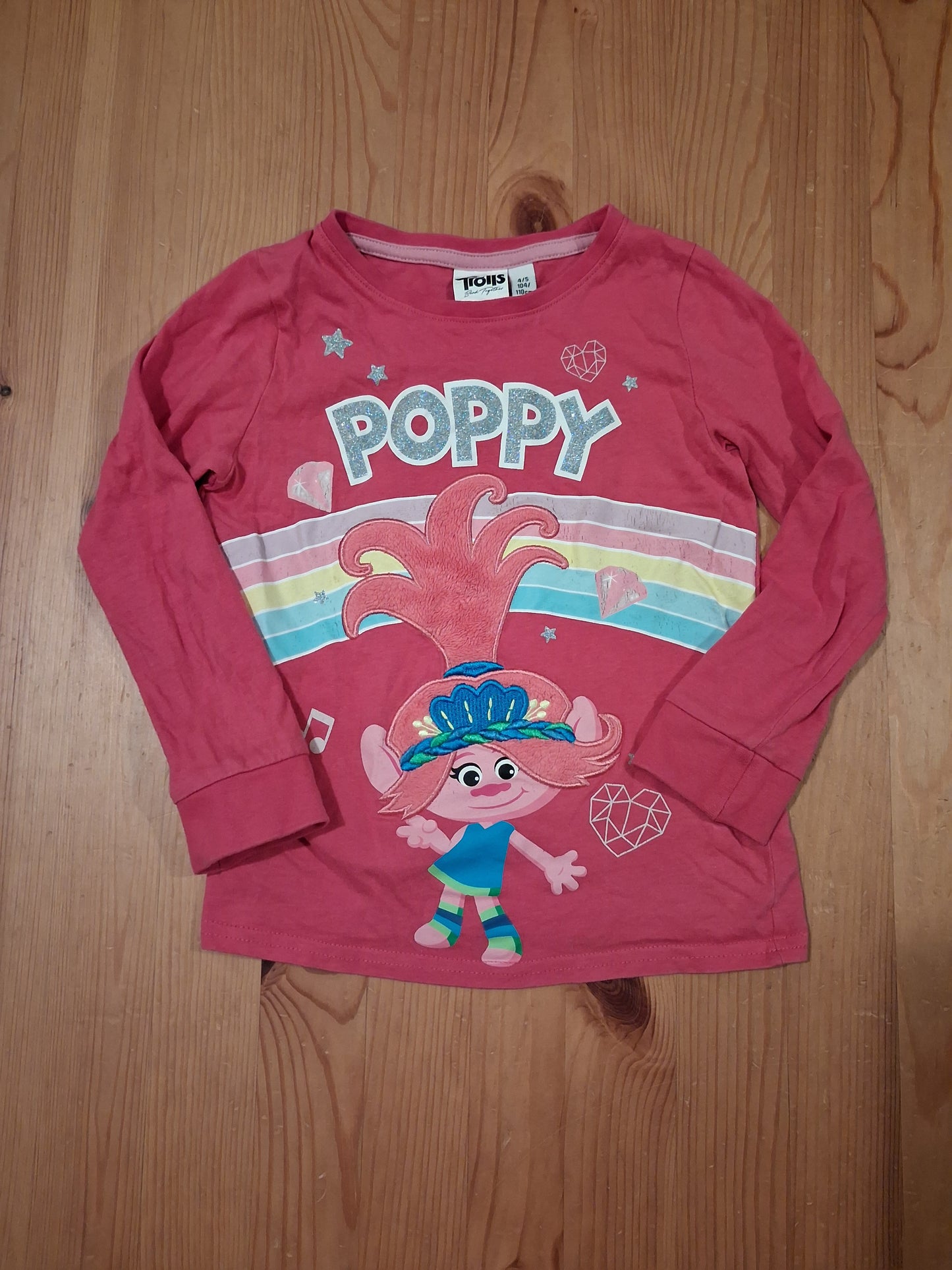 Pink Poppy Trolls Pyjamas - Girls 4-5 years - F&F