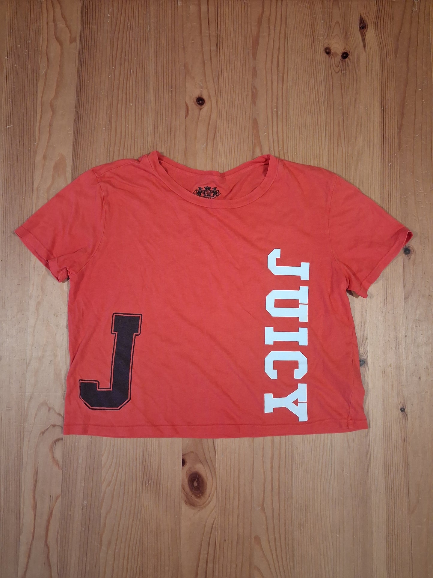 Oversized Shorter Length/Cropped T-Shirt - Girls 10 years - Juicy Couture