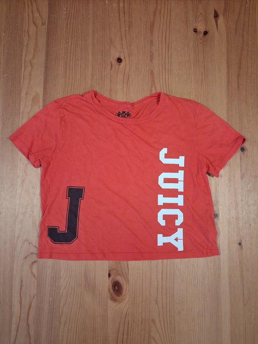 Oversized Shorter Length/Cropped T-Shirt - Girls 10 years - Juicy Couture