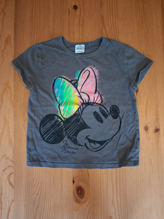 Grey Minnie Mouse T-Shirt - Girls 4-5 years - Next
