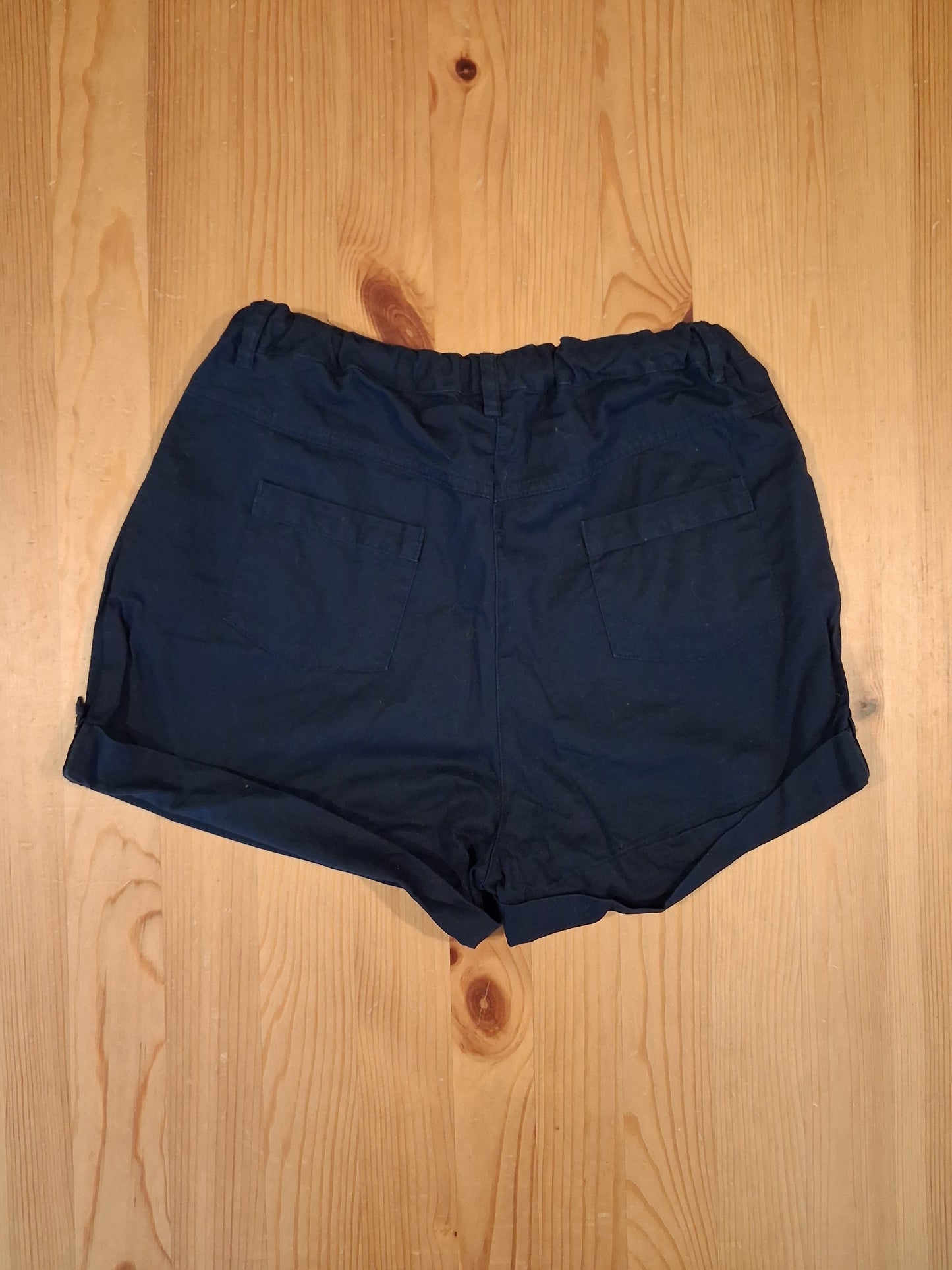 Navy Shorts With Adjustable Waistband - Girls 12-13 years - George