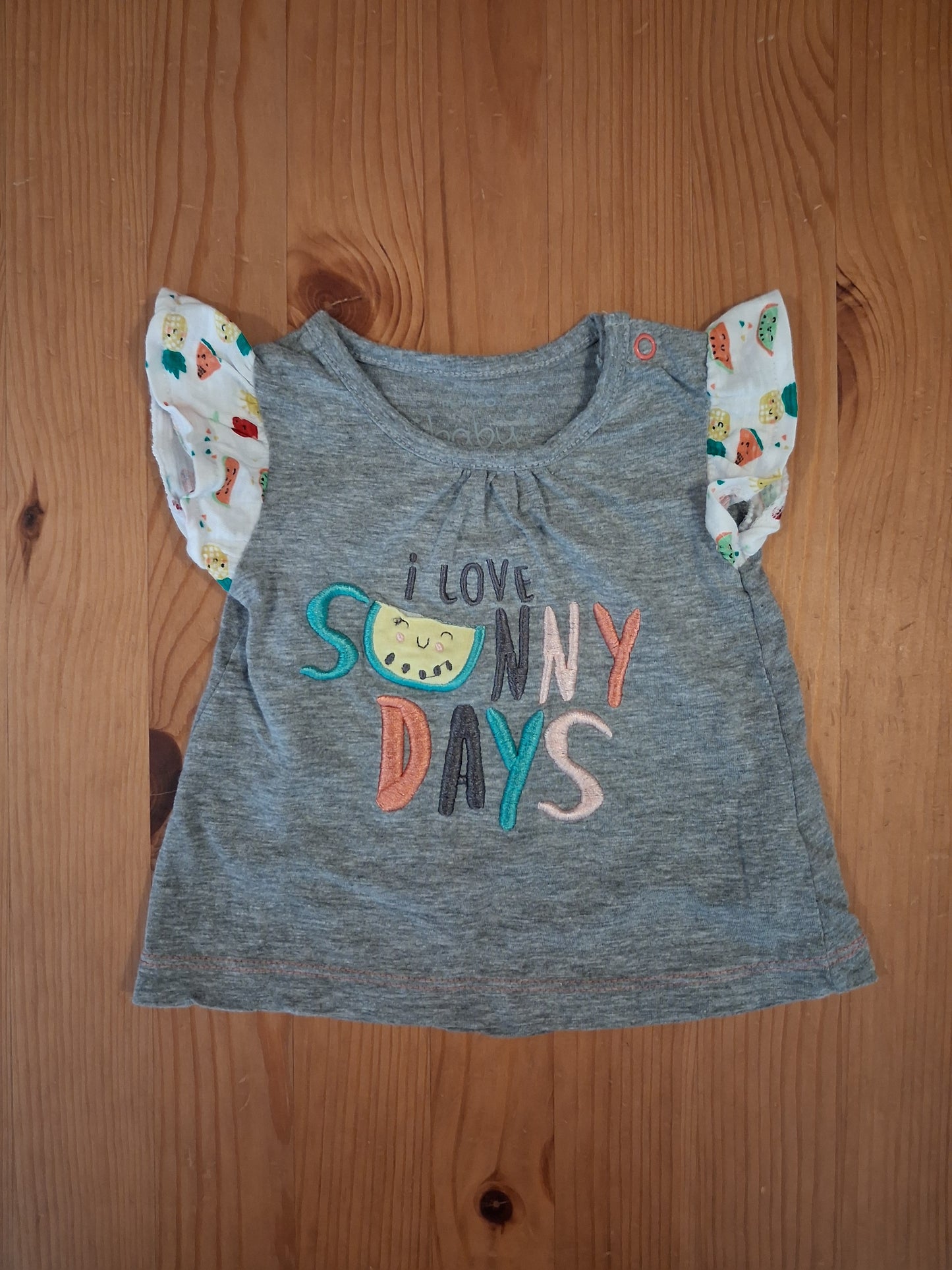 'I Love Sunny Days' T-Shirt - Girls 0-3 months - Pep&Co