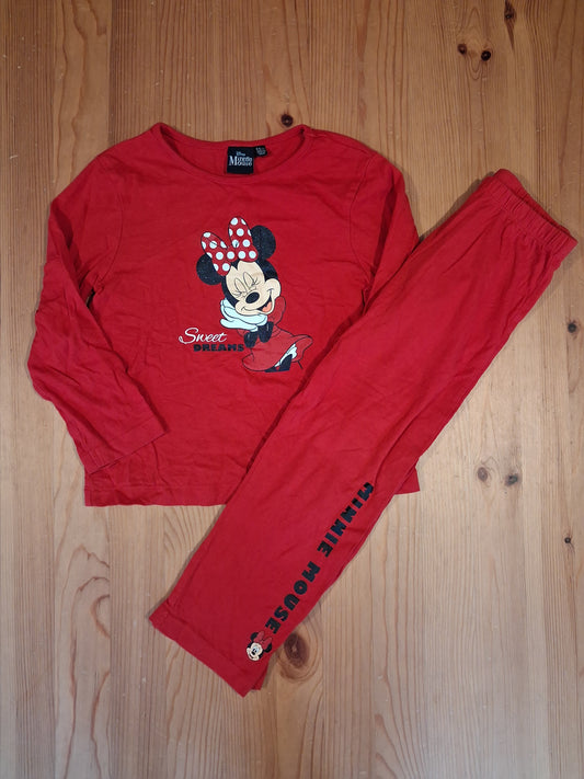 Red Minnie Mouse Pyjamas - Girls 3-4 years - Primark