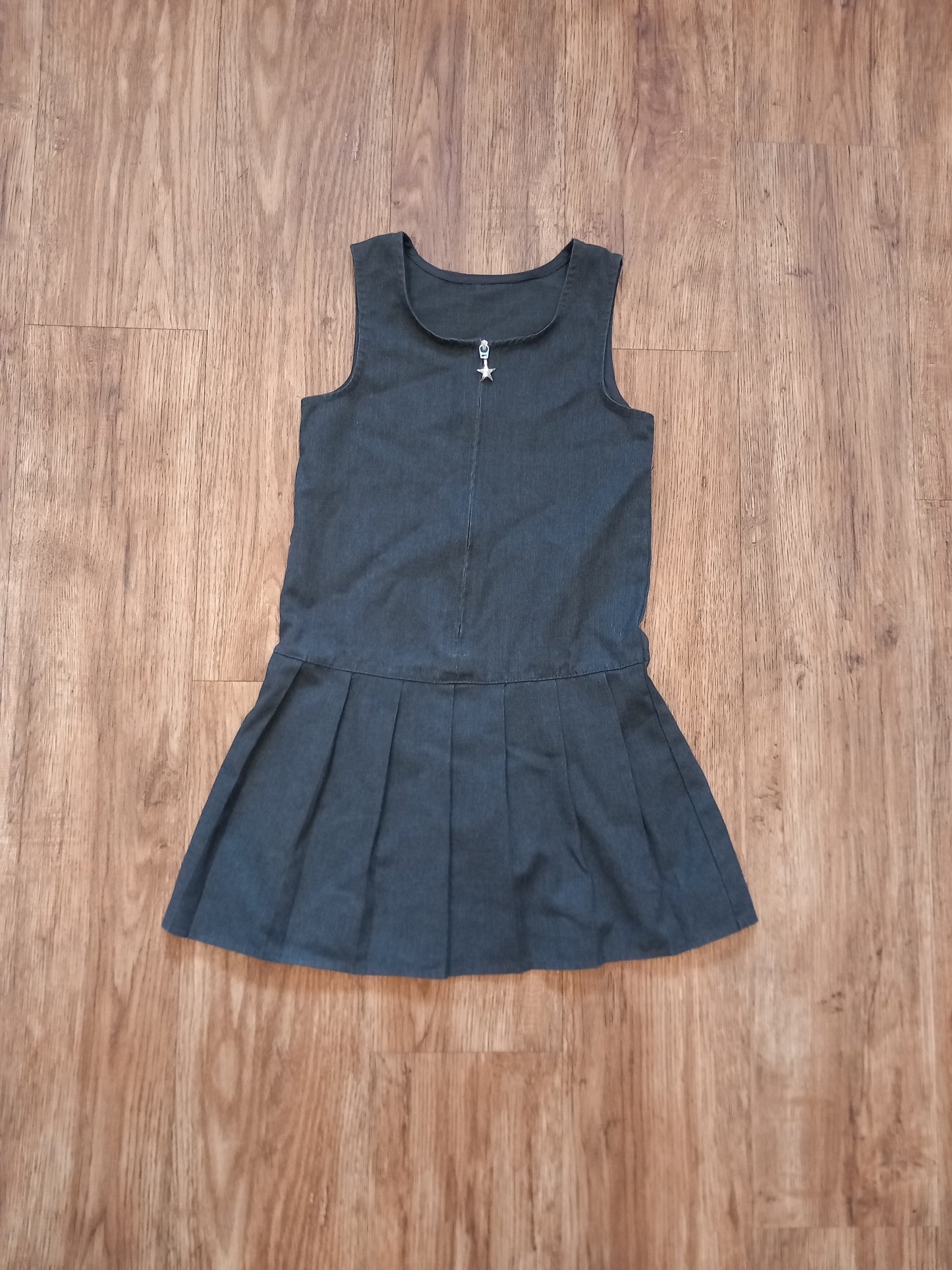 Grey School Pinafore Dress - Girls 4-5 years - George