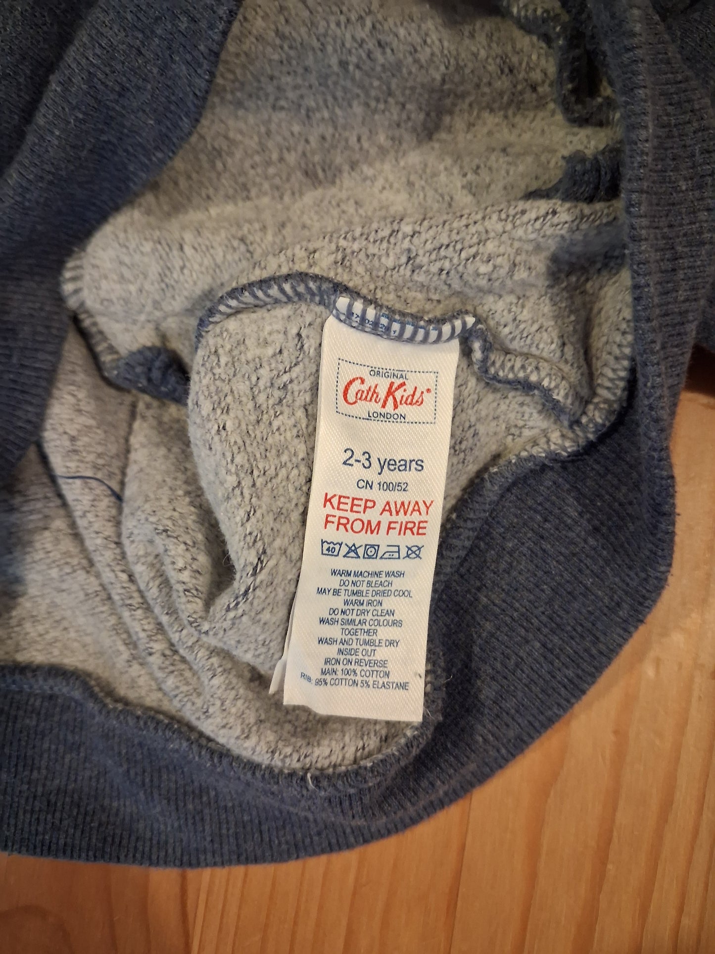 Blue Vehicles Hoodie - Boys 2-3 years - Cath Kids