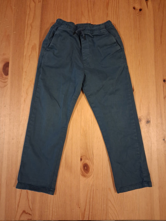 Navy Trousers With Drawstring Elasticated Waistband - Boys 4-5 years - Next