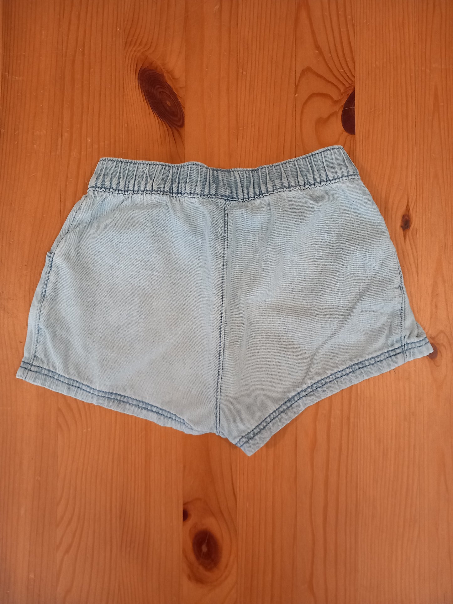 Light Denim Shorts With Elasticated Waistband - Girls 18-24 months - F&F