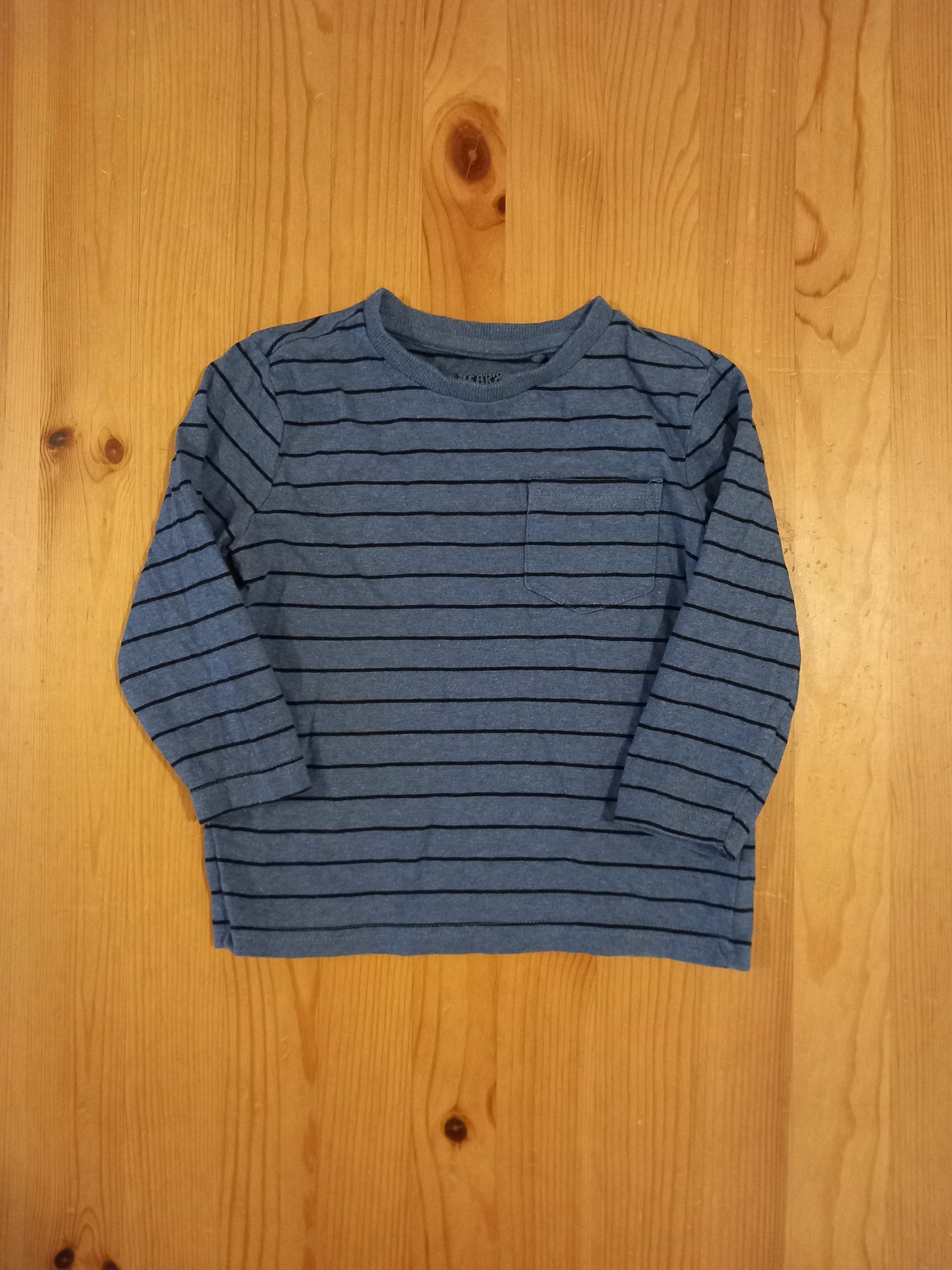 Striped Long Sleeve Top - Boys 2-3 years - F&F