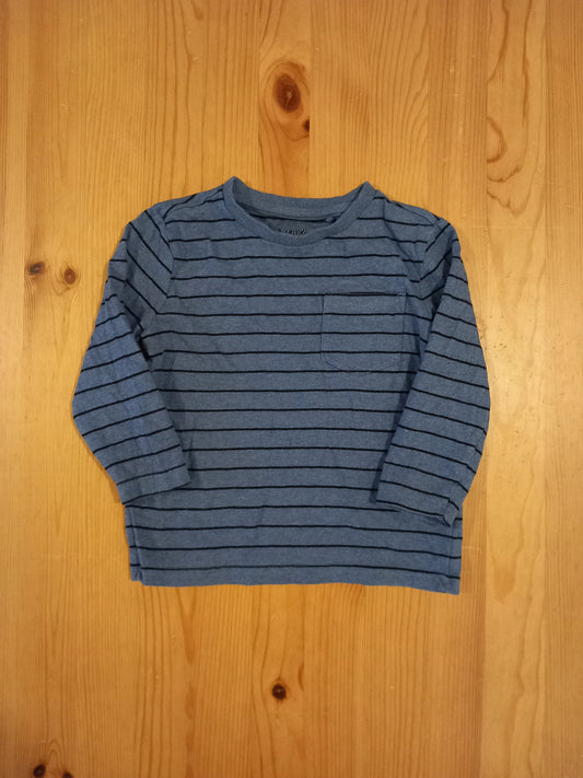 Striped Long Sleeve Top - Boys 2-3 years - F&F