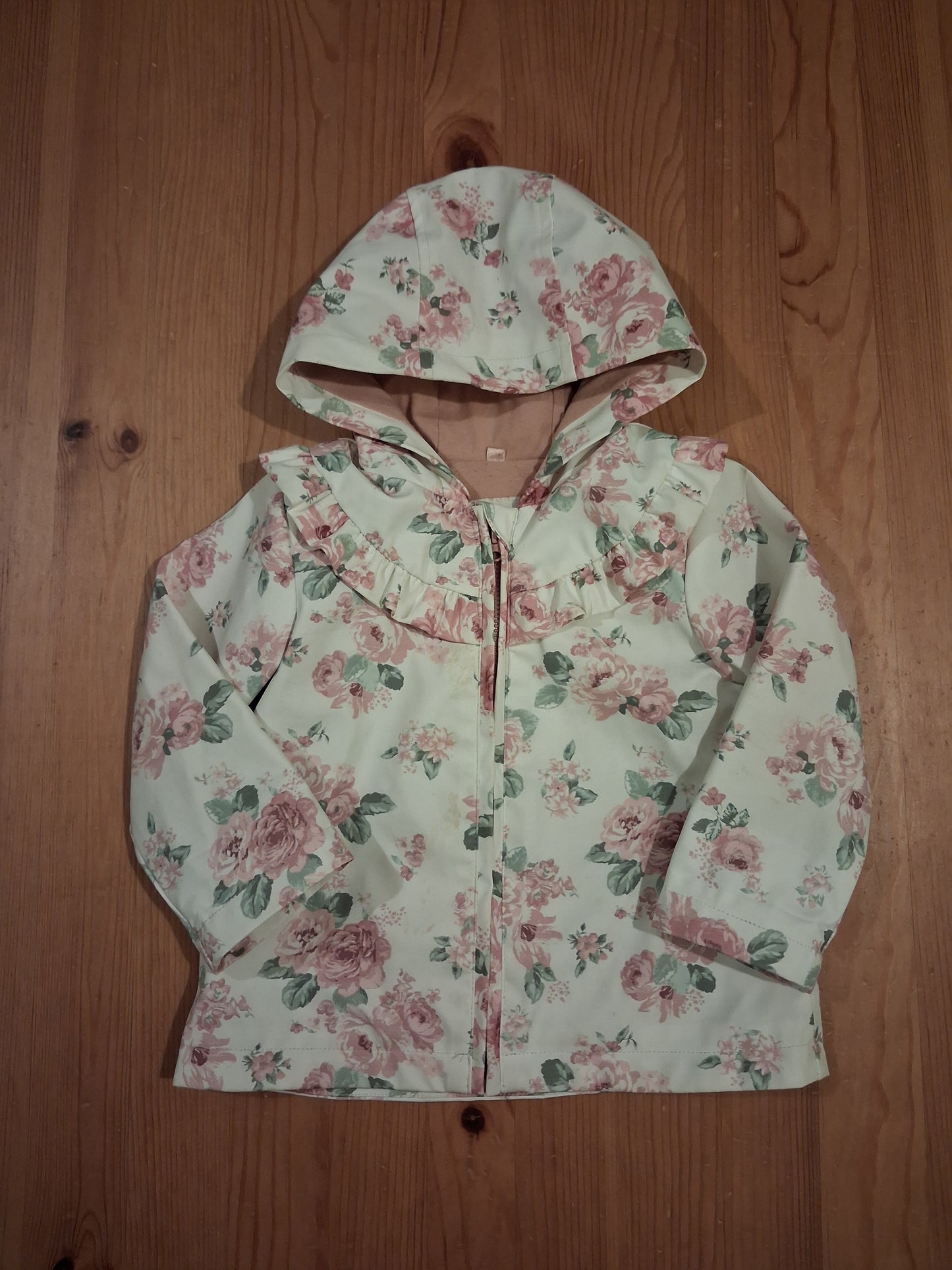 Lightweight Floral Jacket/Coat - Girls 9-12 months - TU