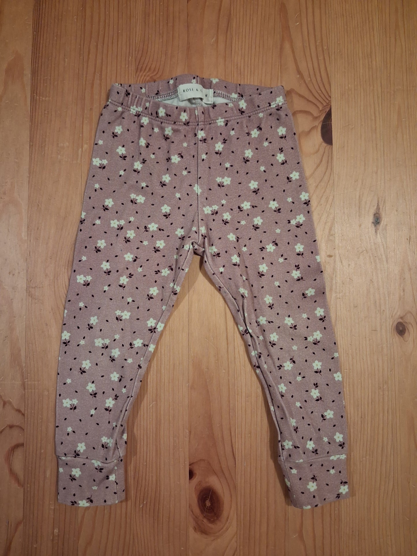 Floral Leggings - Girls 1-2 years - Rose & Guy