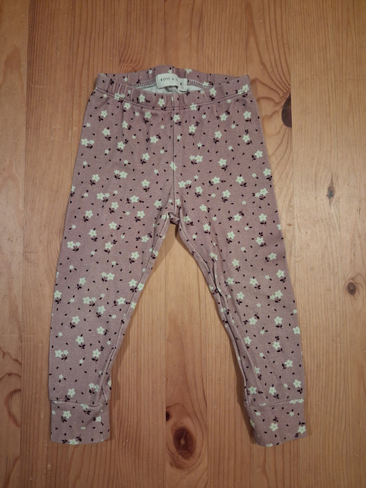 Floral Leggings - Girls 1-2 years - Rose & Guy