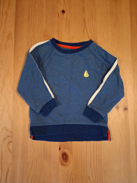 Navy Nautical Jumper/Sweatshirt - Boys 18-24 months - Mothercare