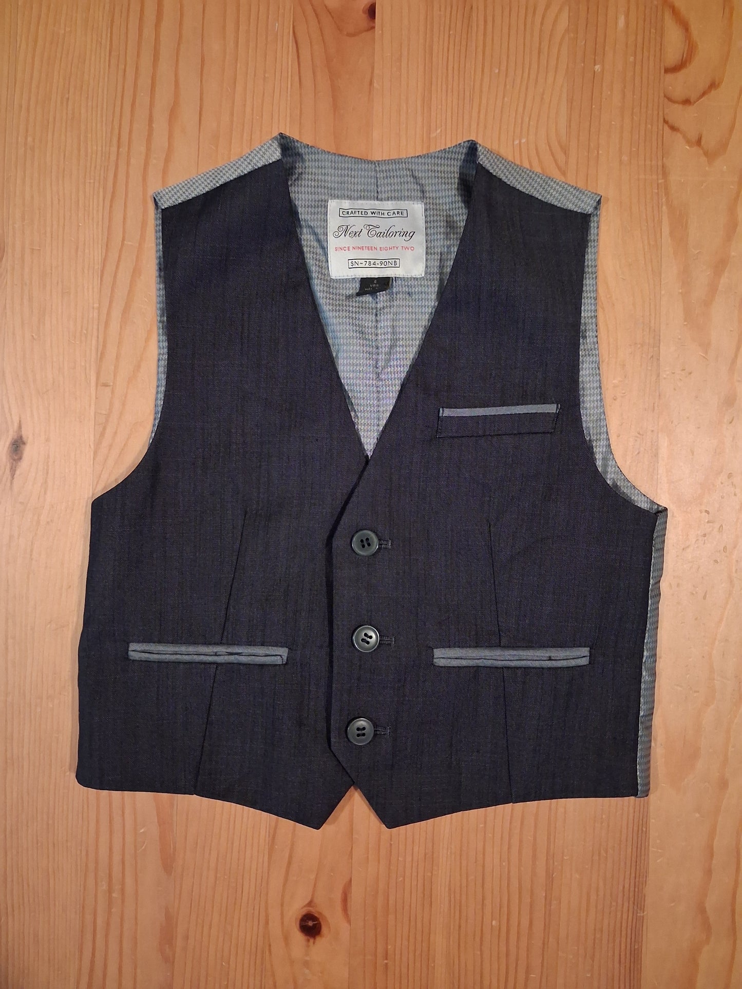 Charcoal Jacket & Waistcoat Set - Boys 4 years - Next Tailoring